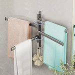 porte serviettes mural pliable moderne blanc noir gris serviettes microfibre brosse bain porte haillons