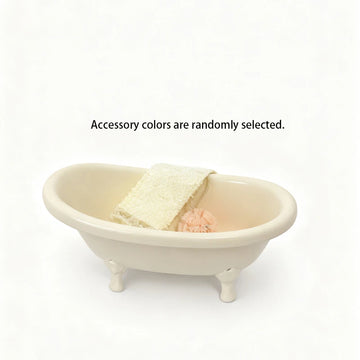 accessoires maison poupée fonte miniature toilettes baignoire 12 décoration chambre maison
