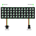 matrice led 8x8 16x16 8x32 multicolore ws2812 rgb flexible moderne grille points lumineux