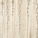 rideau macramé boho chic beige motifs géométriques opacité tissu coton machine eyelets chambre salon