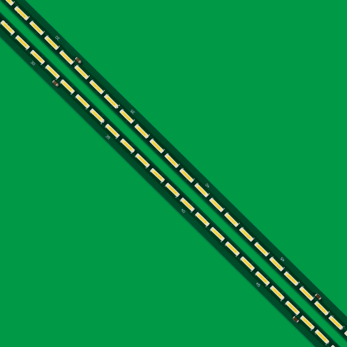 ruban led vert jaune adhésif moderne connecteur 711mm 68leds électroménager éclairage intérieur technologie