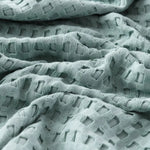 plaids coton gaufrés motifs carreaux jaune rose beige vert décontracté minimaliste literie 200x230cm 150x200cm