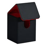 boîte rangement cartes jeu collection protection texturée moderne noir bleu rouge gris