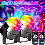 Mini disco ball light multicolore effet miroir moderne télécommande festif autoinstallation domestique