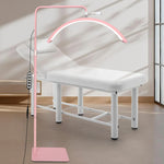 lampe massage blanc moderne réglable télécommande support rotatif porte telephone