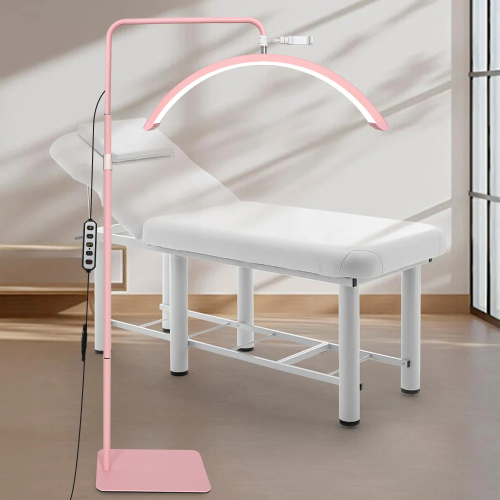 lampe massage blanc moderne réglable télécommande support rotatif porte telephone