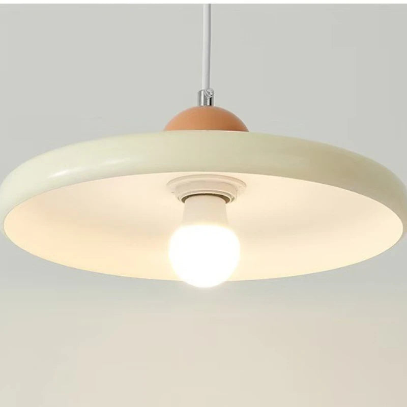 suspension lumineuse moderne blanc ronde pendentif protection ip20 flux lumineux 249 2000 volts 90