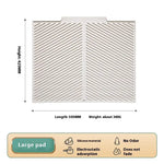pad protection table silicone vert clair beige moderne clips diagonal