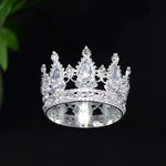 couronne or transparente strass diamants princière adhésif décoration gâteau anniversaire festive royal elegance festive