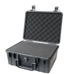 valise rigide noire robuste 280mm 240mm 130mm mousse d'expansion poignée