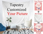 tapisserie personnalisée moderne blanc imprimé clips lavable machine rectangle 150x100cm