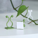 support mural plantes grimpantes clips autoadhésifs vert clair moderne minimalisteintérieur extérieur facile montage détachement