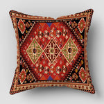 taies d'oreiller motif ethnique couleurs vives traditionnel décoratif maison voiture 45x45cm