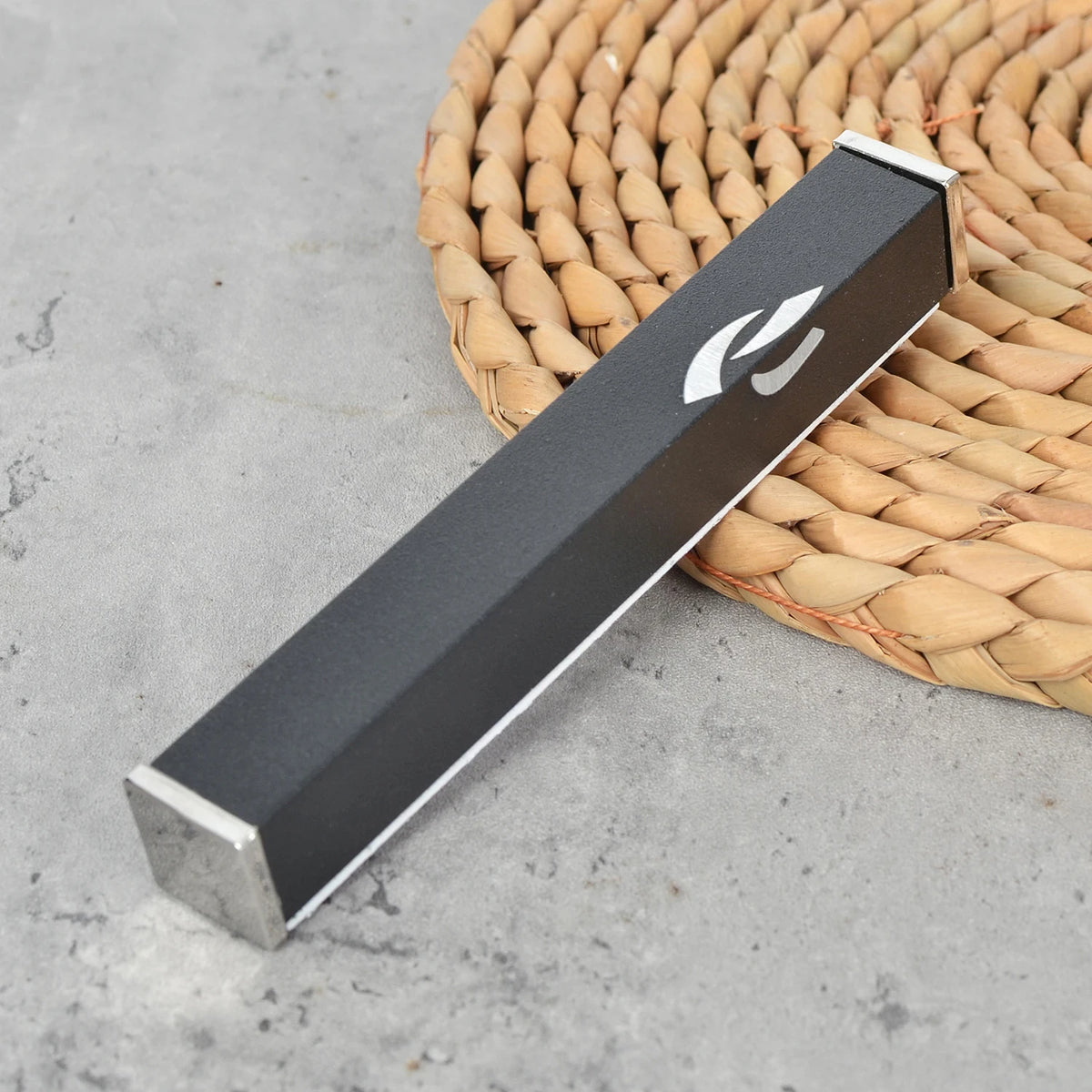 accessoires mezzuzah métal gris noir blanc marbre adhésif moderne religieux maison judaïsme
