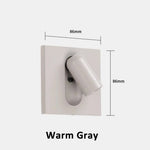 applique murale led moderne or noir gris mat éclairage chambre cuisine salle manger veilleuse