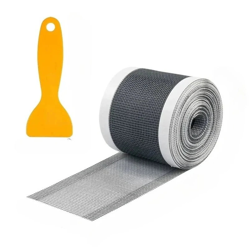 grille drainage adhésive maille fine gris clair moderne salle bain cuisine scie main auto