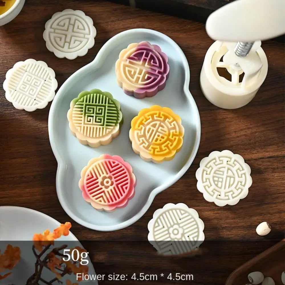 moule biscuits blanc motifs floraux moderne guide taille poignée rotation