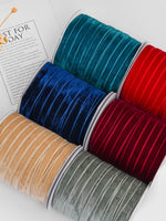 rubans velours rayures gris beige rose bleu marine rouge emballage cadeau décoration fête mariage