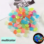 luminescentes bleu vert rose jaune modernes décoratives 500pcs 100pcs translucentes ovales