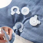 clips fixation transparents forme souris mignon clips adhésifs plastique clips souris