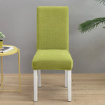 housse chaise moderne rayées gris vert beige mariage banquet restaurant