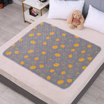 tapis absorbant enfant motif dessins animés moderne rose clair vert clair bleu clair 70cm
