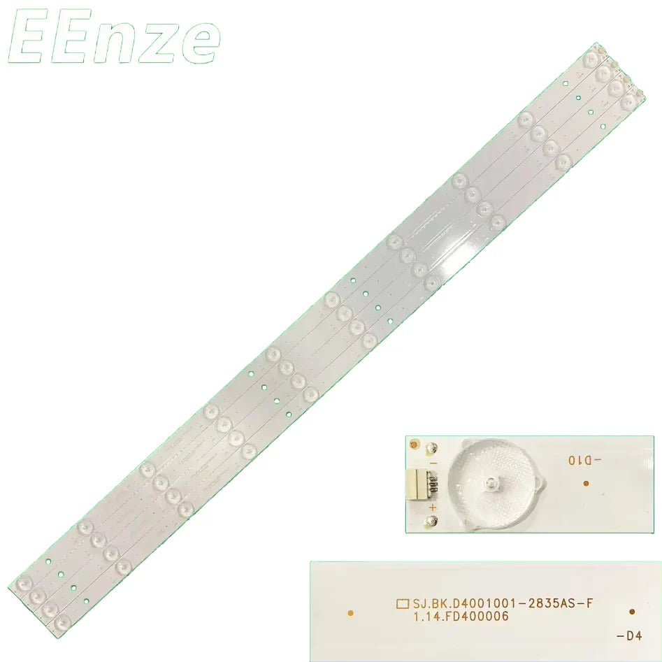 bande led rétro éclairage adhésif blanc tv kit connecteur led