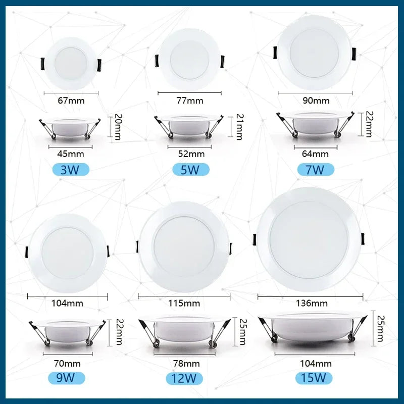 ampoule led spot 12w 15w blanc chaud froid clips moderne guide chambre cuisine
