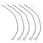 câble électrique moderne connecteurs noir blanc luminaire suspension décoration jardin