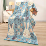 serviette bain multi couches imprimée double face moderne fleurs animaux papillons multicolore opaque années