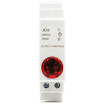 interrupteur led couleur rouge blanc vert moderne compact translucent fixation