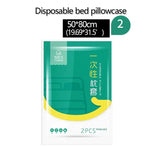 lit ensembles literie jetables draps taies oreillers blanc vert jaune minimaliste moderne
