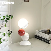 Lampe de chevet design moderne colorée rose lumière décorative pour chambre à coucher et étude
