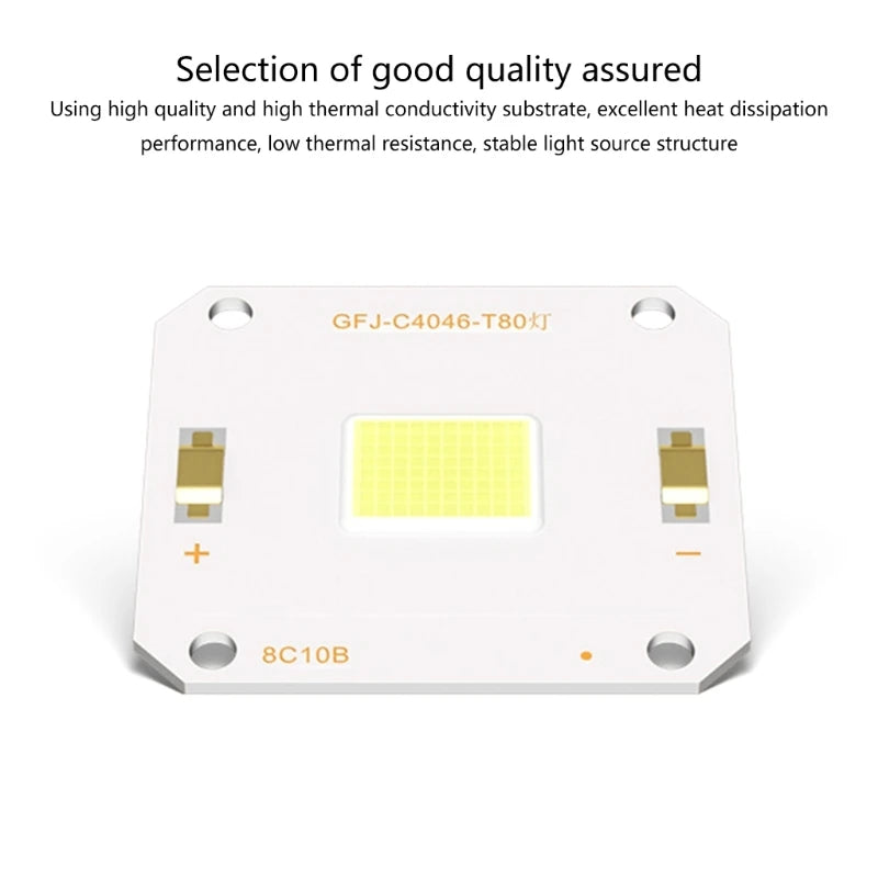 projecteur led source lumineuse cob blanc moderne 46mm 34mm opaque