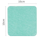 supports verre adhésifs modernes minimaliste couleurs bleu gris rose vert