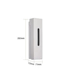 distributeur savon liquide moderne noir blanc adhésif sans perçage grande capacité minimaliste opaques