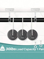 rideau polonais supports tige vis noirs modernes anneaux suspension polyester