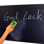 tableau noir adhésif mural amovible stylos craie chiffon nettoyage moderne fournitures éducation enfants bricolage