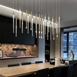 lampe suspendue moderne or cristaux transparents 80cm led 3000k chambre salon