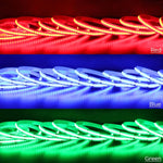 ruban led flexible 840leds rgb cct 24v 50000h adhésif moderne blanc rouge bleu vert
