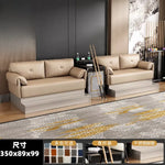 canapé moderne couleur beige bleu noir marron orange tapis minimaliste salon