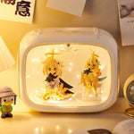 boîtes présentation transparentes modernes figurines blanc empilables rangement organisation jouets