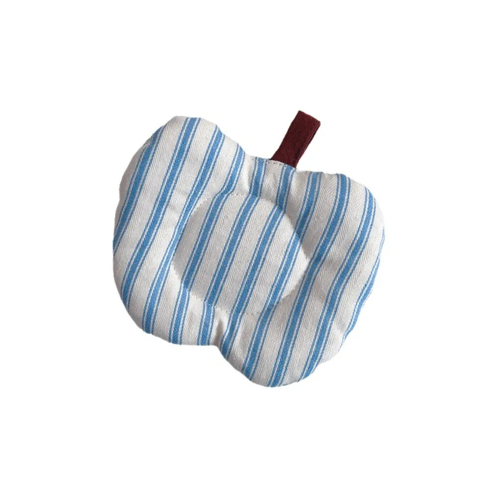coussin protection tasse rose blanc rouge moderne doux clips métal anti brûlure rayures points