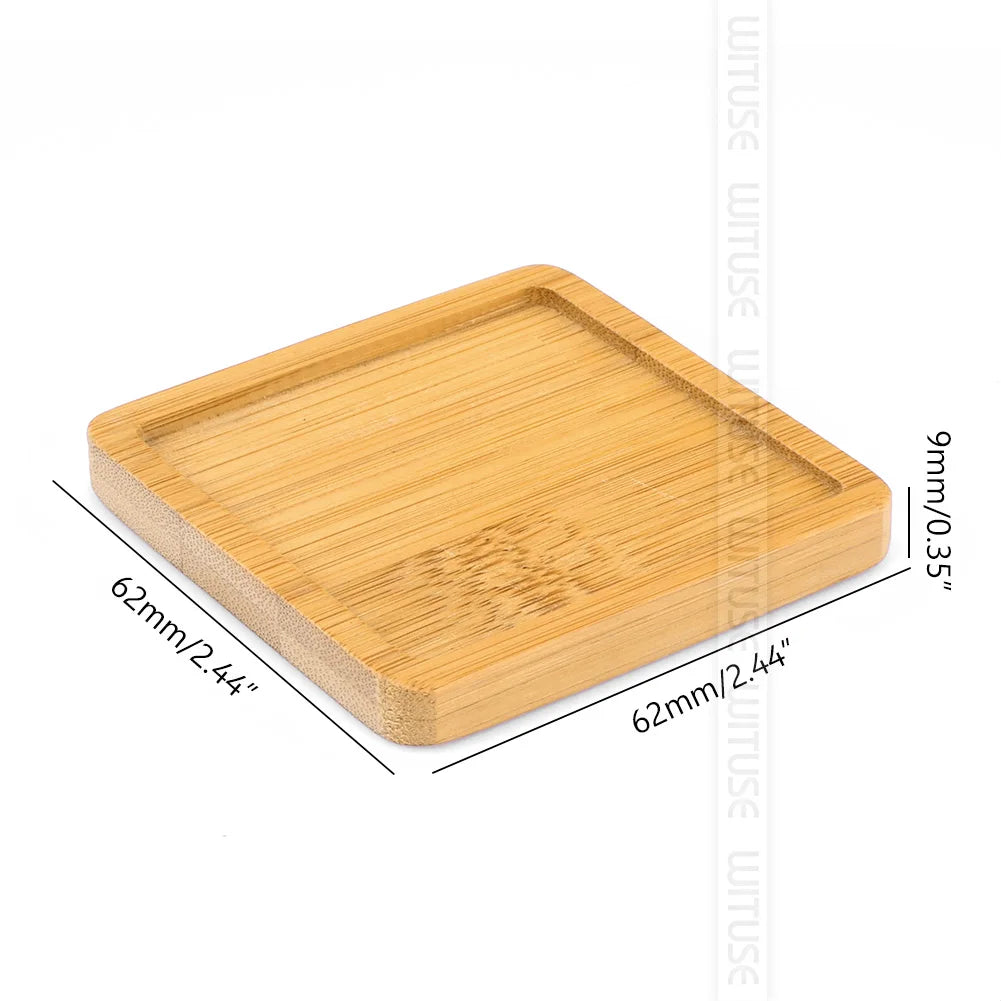 assiettes bambou moderne géométrique variété formes decoration interieur minimaliste naturel opaque
