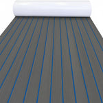 revêtement sol bateau mousse eva imitation teck antidérapant adhésif marron noir yacht