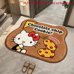 tapis dessin animé hello kitty multicolore antidérapant résistant salle bain maison intelligente couloir