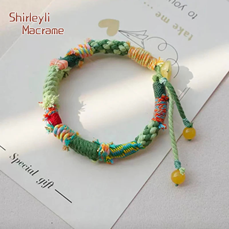 corde macramé coton pur torsadée bijoux artisanaux projets créatifs diy fait main