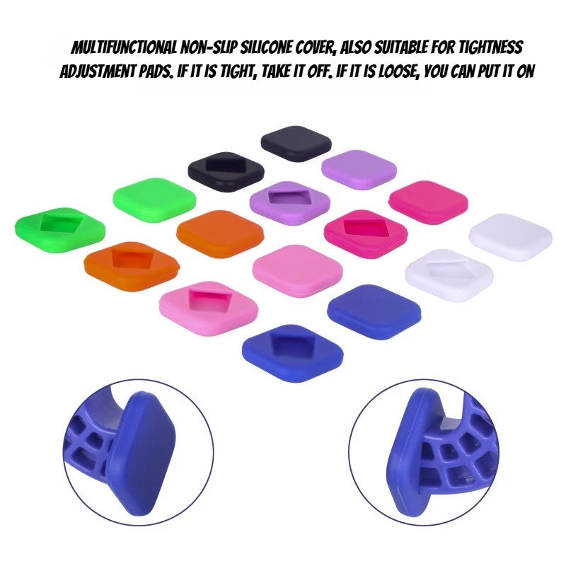 clips chaussures multifonctionnels noir blanc bleu vert orange rose violet pratiques pochettes serrage non