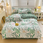 ensemble literie enfantin lapins coeurs rose blanc adorable housse couette taies oreillers drap carreaux