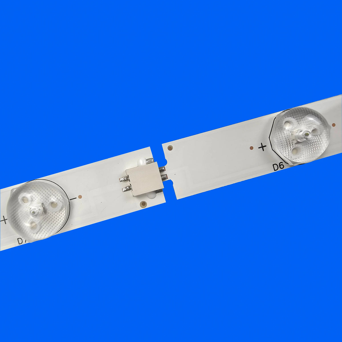 bande lumineuse led blanc moderne connecteurs boutons dimensionnement 842x516x51mm